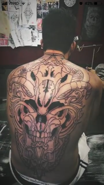 dimitris alexandrou tattoo back2