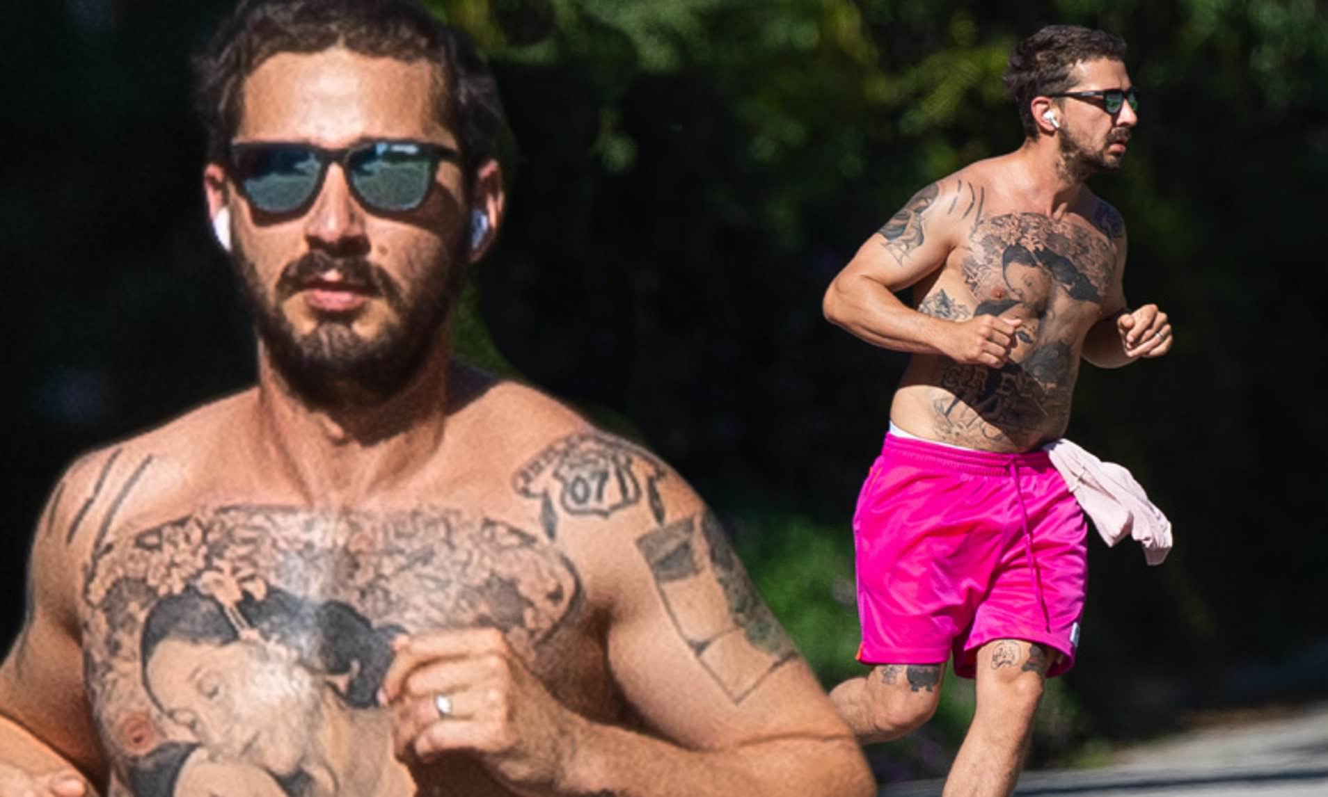 Ο Shia LaBeouf γέμισε με αληθινά τατουάζ το σώμα του για