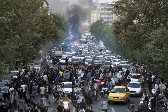 APTOPIX Iran Protest