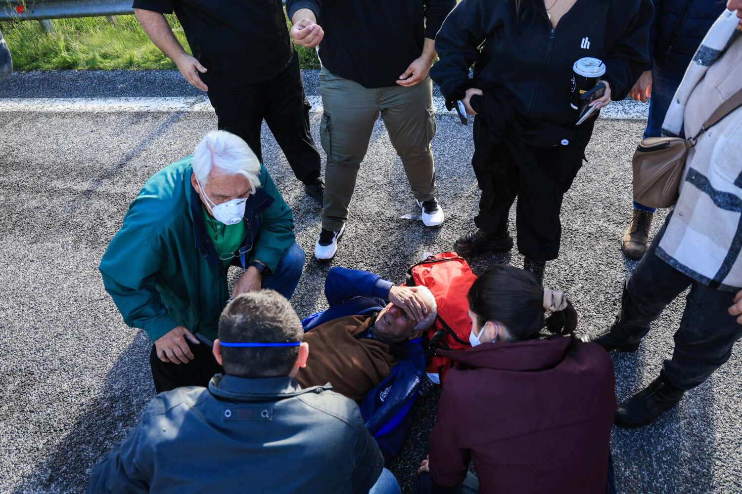 [382518] ΑΓΡΟΤΙΚΟ ΜΠΛΟΚΟ ΣΤΗ ΝΙΚΑΙΑ ΛΑΡΙΣΑΣ (EUROKINISSI)